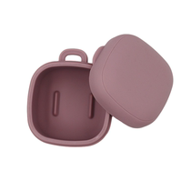 Teether storage dust-proof portable out-and-out storage box soothing baby pacifier baby chewing portable toys anti-bite