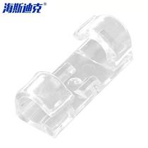 Hasdick cable manager fixed clip cable card network cable wire device data cable fixed wire device transparent