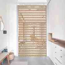 Hole-free hanging curtain crystal bead curtain summer home anti-mosquito door curtain bedroom beads partition entrance decorative curtain beads