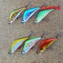 1 2 4PCS Sinking VIB 50mm 7g Fishing Lure Wobbler Crankbait
