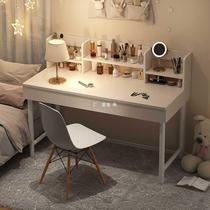 Dressing table simple modern girls bedroom dressing table ins style desk small apartment storage cabinet integrated dressing table