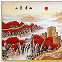 (In stock) Rhythm of the Great Wall 300×100 large grid cross-stitch t (shipped within 15 days)