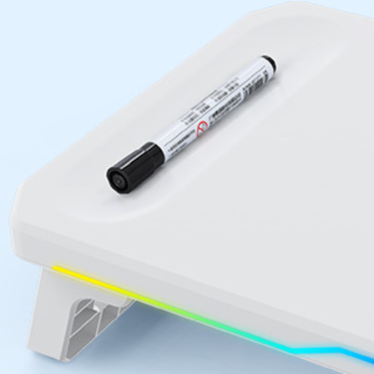 usb显示器增高架 电脑支架发光版 带hub带rgb灯桌面收纳架 显示器炫酷 发光增高架