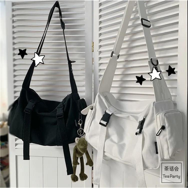 Crossbody Bag Men's Cross-Body Shoulder Bag ins Casual Trendy Backpack Messenger Canvas Bag Boys' School Cross-Body Bag Crossbody Bag Men's Cross-Body Shoulder Bag ins Casual Trendy Backpack Messenger Canvas Bag Boys' School Cross-Body Bag