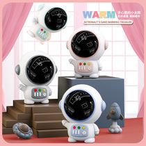 Astronaut Hand Warmer 2024 New Winter Digital Display USB Cartoon Internet Celebrity Warm Baby Creative Small Gift