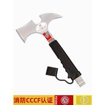 Fire ax demolition tool waist ax fire ax rescue small outdoor escape hand ax stainless steel 3C certification