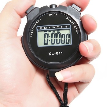 Stopwatch timer for students professional competitions sports electronic watch track and field running training billiards