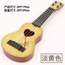 New childrens playable ukulele beginner toy guitar early education music gift mini entry trumpet