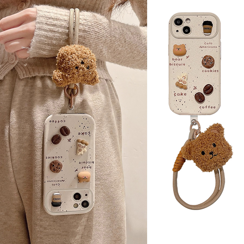 3D Coffee Bear Phone Case Suitable for Apple 18 Pro Max/16, Shockproof for 13, Full Coverage for 14 Plus, New Model for 12, Apple 15 Pro Max with Lanyard, XS for Women, 17 Plush Toy, 8 Soft Case 3D Coffee Bear Phone Case Suitable for Apple 18 Pro Max/16, Shockproof for 13, Full Coverage for 14 Plus, New Model for 12, Apple 15 Pro Max with Lanyard, XS for Women, 17 Plush Toy, 8 Soft Case