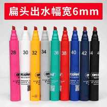 German arcotest dyne pen No. 62-70 corona pen test surface tension oil stain dyne pen test liquid