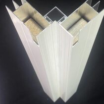 Stove corner column corner inner corner profile brick clip cabinet mountain groove aluminum alloy tile kitchen cabinet slot edge sealing