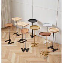 Wuli Solid Wood Bedside Narrow Angle Table Living Room Sofa