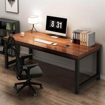 Computer desk desktop home student learning desk staff desk workstation simple long desk