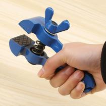 Hand vise hand-held multi-purpose fine precision handmade parts hand-held vise vise clamping aluminum alloy photovoltaic modules