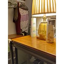 Solid wood board anti-corrosion waterproof anti-heavy bamboo carbonized tide outdoor heavy bamboo table carbonized sunscreen square wooden rectangular