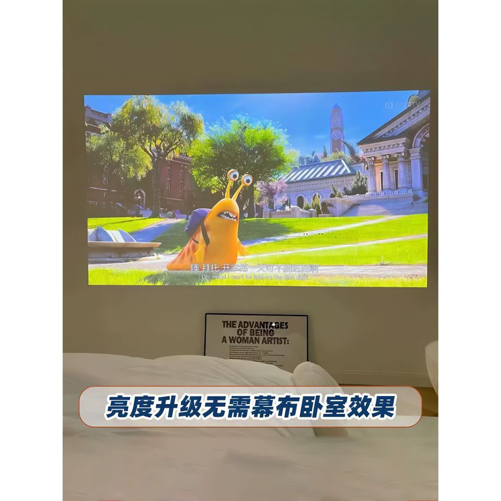 Проектор Huawei Smart Selection SF бесплатная доставка/Официальный магазин Station 2024 новый домашний ультравысокого разрешения для спальни стены маленький