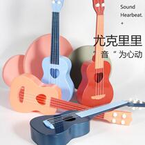 Ukulele beginner childrens boy small guitar girl music toy playable musical instrument baby 3-12 years old