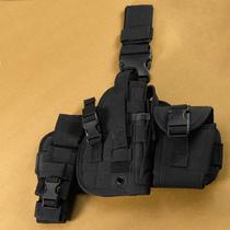 Tactical combination leg bag for men multifunctional outdoor tactical leggings quick hanging waist and leg bag miscellaneous bag leg hanging bag