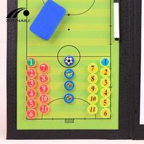 5-a-side football tactical board coach teaching board folding tactical board magnetic tactical disk