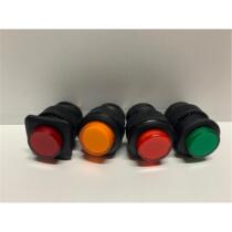 Chongguan push button switch without light R16-503A with lock R16-503B without lock two-leg opening 16MM high brightness