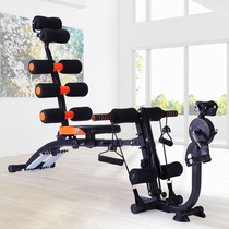 Mens and womens multifunctional supine board lazy exercise machine abdominal machine automatic sit-ups fitness equipment home abdominal muscles