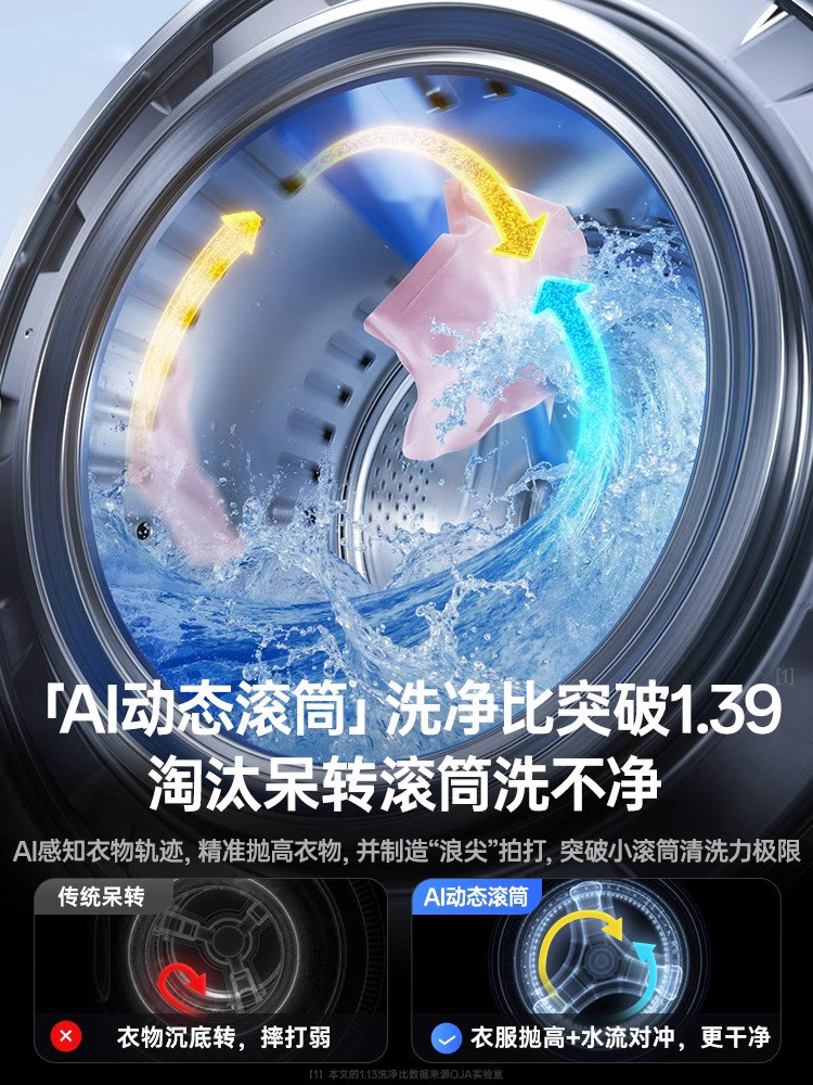 Fully Automatic Wall-Mounted Washing Machine with Three Tubs, Dedicated for Washing Underwear, Socks, and Small Items in Separate Compartments