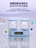 Double-Cylinder Small Washing Machine for Washing Underwear, Mini Automatic Washing Machine with Two Tubs for Socks