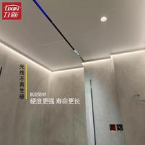 New Lixin honeycomb large plate ceiling luminous edge strip suspended wall washer trimming corner aluminum gusset plate ceiling