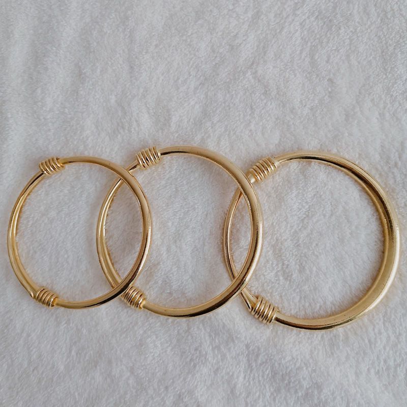 【Trendy Copper Guarantee】Trendy Brass Bracelet, Handmade Solid Brass Adjustable Bracelet, Unisex Copper Bracelet