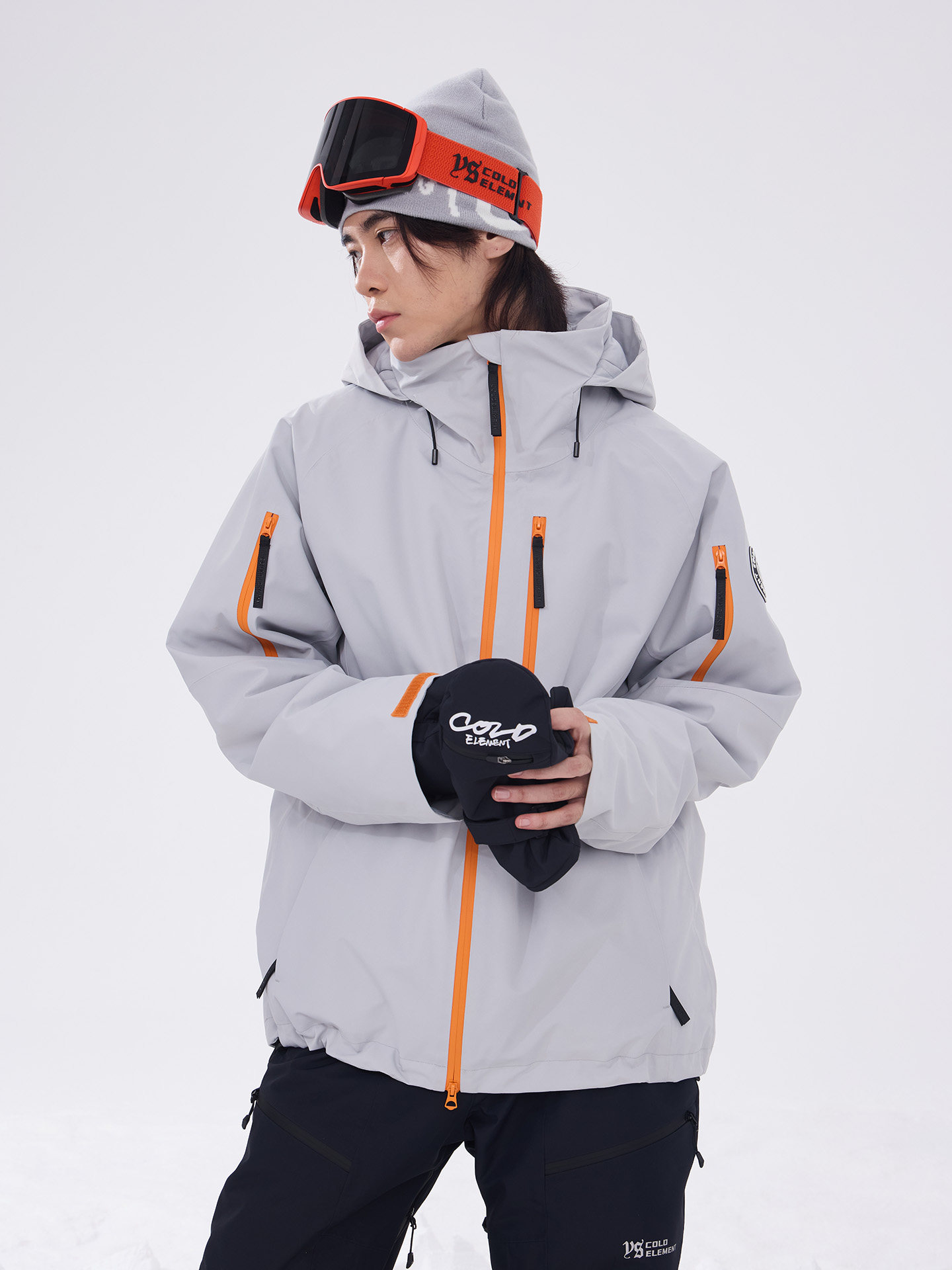 Coldelement Ski Suit Women's Set Men's Snowboard Waterproof Thickened Jacket 3L Fully Taped Professional Top