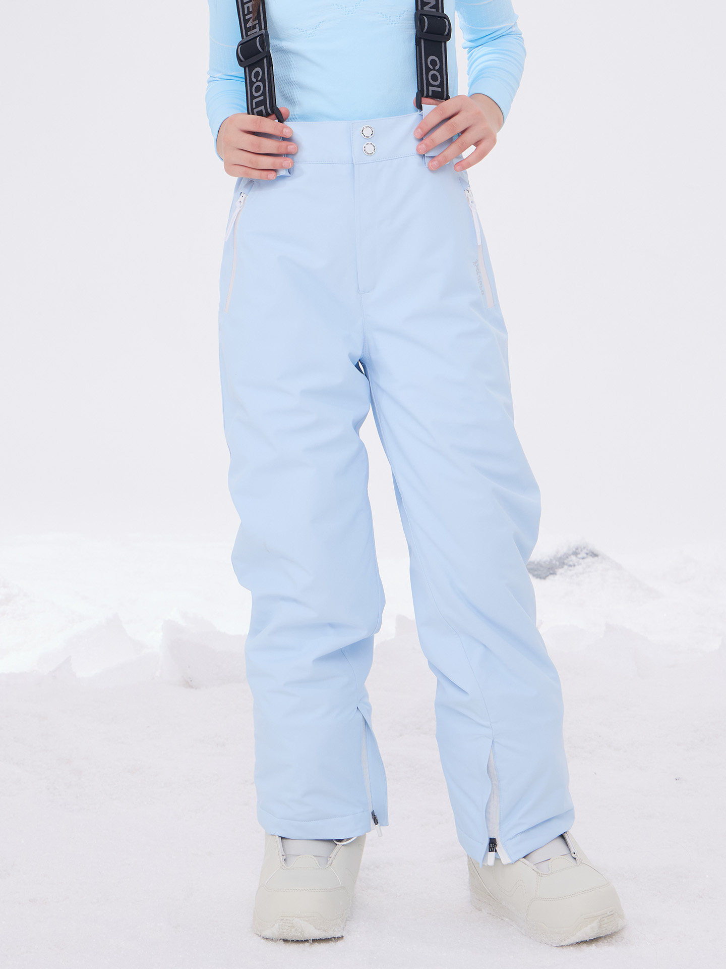 Coldelement Kidsren's Ski Overalls for Boys and Girls 3L Single and Double Board Outdoor Sports Trendy Windproof and Waterproof