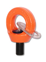 G80 eye-type rotating lifting eye with stopper universal rotating lifting eye bolt American made UNC alloy steel forging