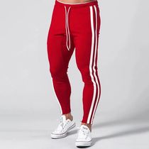 2024 Spring Summer Joggers Men Striped Sweatpants Casual Lon
