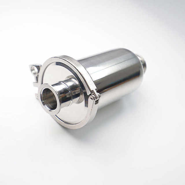 Vacuum pump high sealing air intake exhaust dust oil water oil mist oil smoke filter AV-KF25 KF40 stainless steel