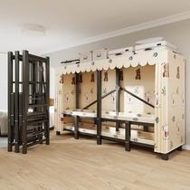 Installation-free simple cloth wardrobe for home bedrooms durable and economical folding storage wardrobe for rental houses