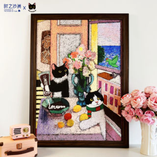 拼图一千片正版牛牛斯顿《巧克力与花的早晨》猫拼图治愈礼物礼品