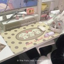 Desk warmer white office cross-shaft hand guard high-quality single-person high-value keyboard desktop customized typing