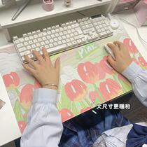 Table warmer film good-looking lunch break homework atmosphere kit hand rest personalized green axis desktop computer red axis hand warmer