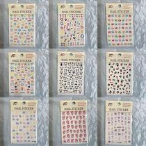 TC series embossed nail art stickers for children 5D three-dimensional nail art stickers with adhesive backing cartoon small pattern