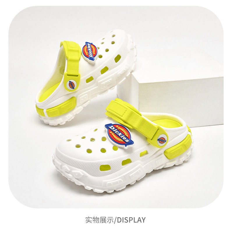 Dickies儿童凉鞋女童洞洞鞋2026新款中大童涉水鞋男童两穿沙滩鞋 — 18