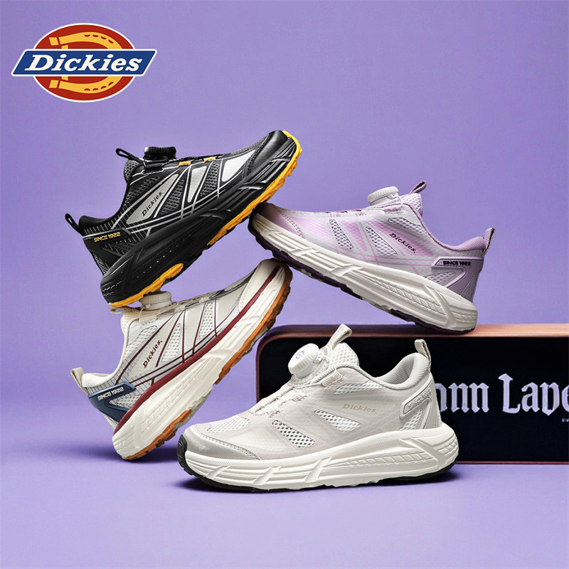 【Dickies】夏季透气网面跑步鞋