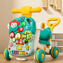 Japanese baby walker 6 to 18 months hand push anti-rollover baby childrens toy anti-o-legged child
