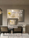 2025 Nuevo medidor de medidor de electricidad Pintura de decoración Reloj Perpetual Calendario Luz moderna de restaurantes de lujo Restauración Pintura de cubierta sin perforación