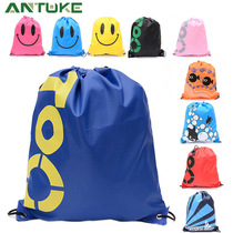 Outdoor shoulder backpack rope debris packaging bag waterproof bag shoe bag beach swimming beach pocket