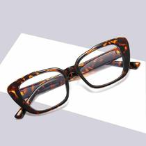 Metal hinge teeth 2024 new foreign trade glasses frame personalized high-definition flat mirror for women fashionable and plain for men