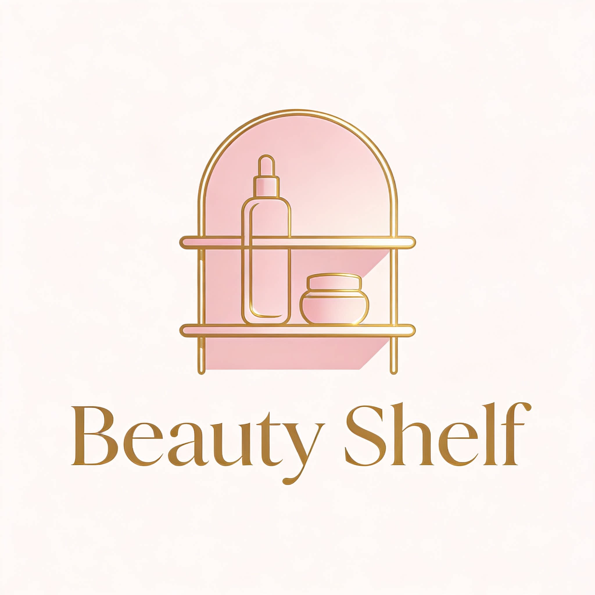 婧彩美妆展示工艺的LOGO