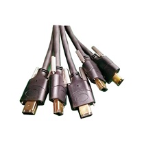 1394B line high flexibility 3 meters 9-9 supports FireWire sound card tank chain CCD industrial camera data cable power cable