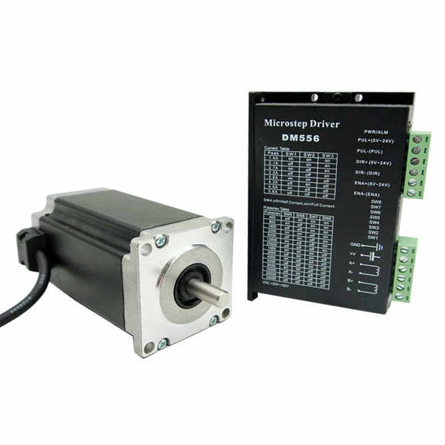 57BYG250 two-phase four-wire hybrid stepper motor with brake 3A 2.4Nm in stock