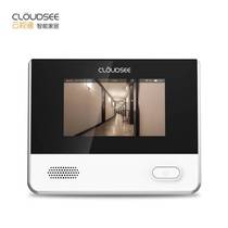 cloudsee pixel electronic cats eye visual wireless doorbell home intercom wifi surveillance camera