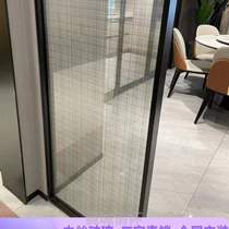 Art laminated partition screen tempered door laminated glass double-layer customized extremely narrow living room entrance glass